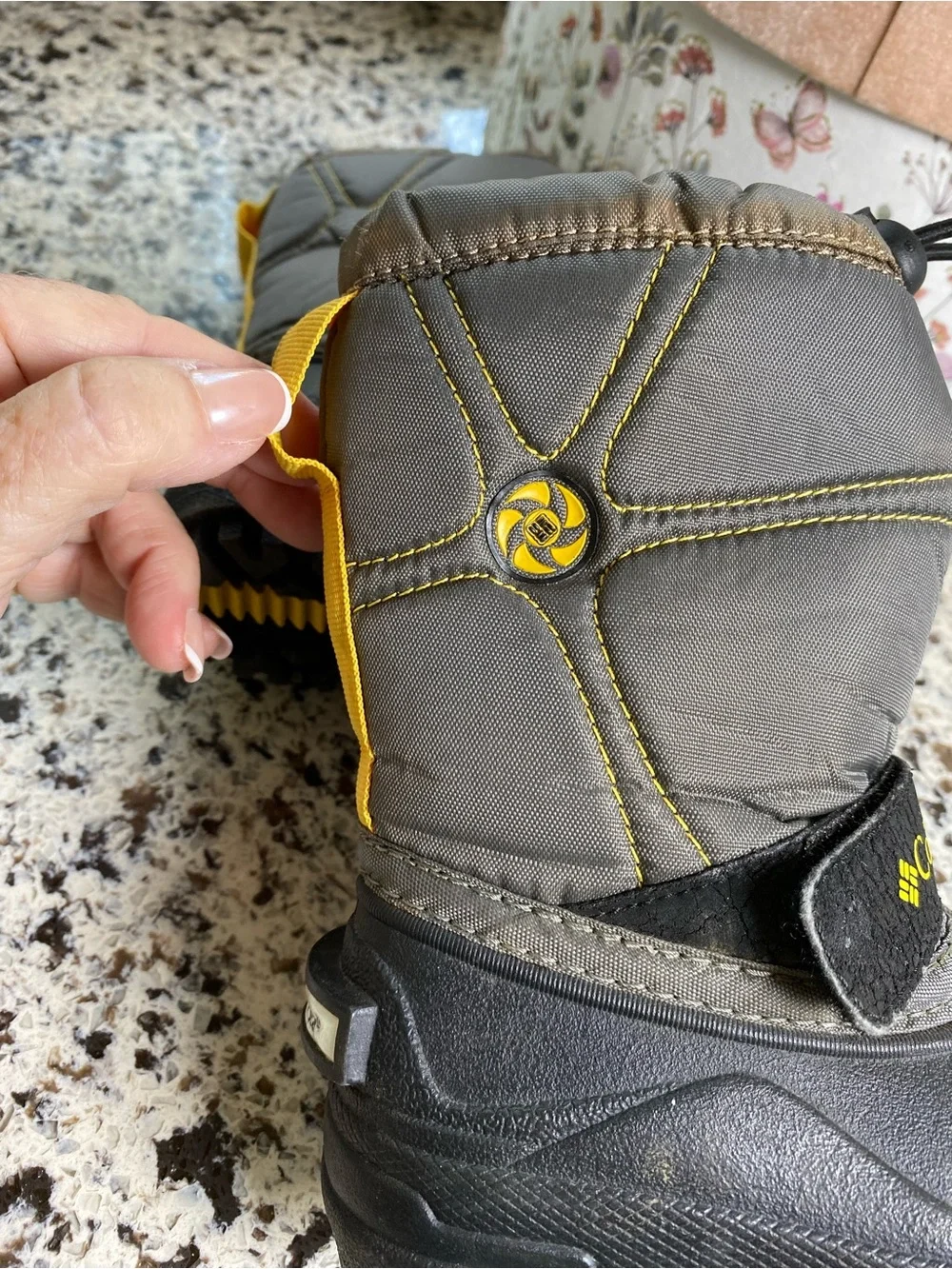 COLUMBIA Bombtastic Toddler Waterproof Warm Winter Boots 6